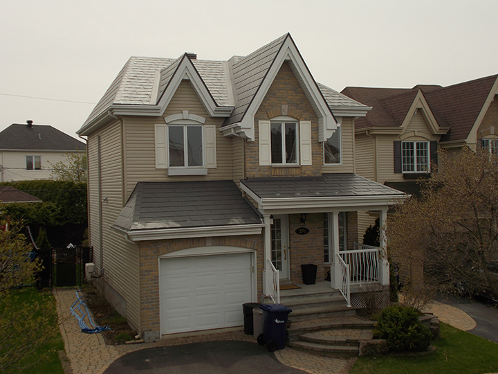 Toiture métal Mauricie